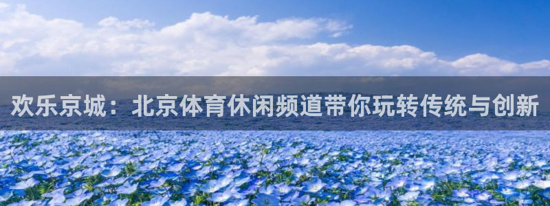 欢乐京城：北京体育休闲频道带你玩转传统与创新