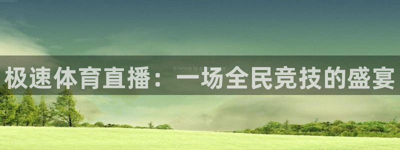 极速体育直播：一场全民竞技的盛宴